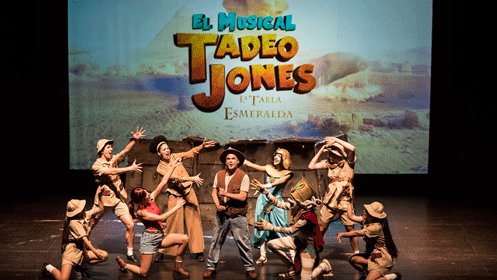 Entradas para el Musical Tadeo Jones La Tabla Esmeralda en Gijón