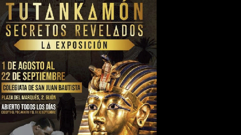 Entrada para ver la exposición “Tutankamón, Secretos Revelados”