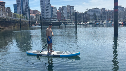 Paddle Surf en Gijón, 1 hora de diversión asegurada