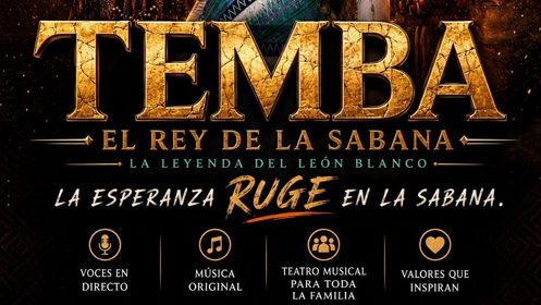 Temba, la leyenda del León Blanco: gran musical familiar Oviedo